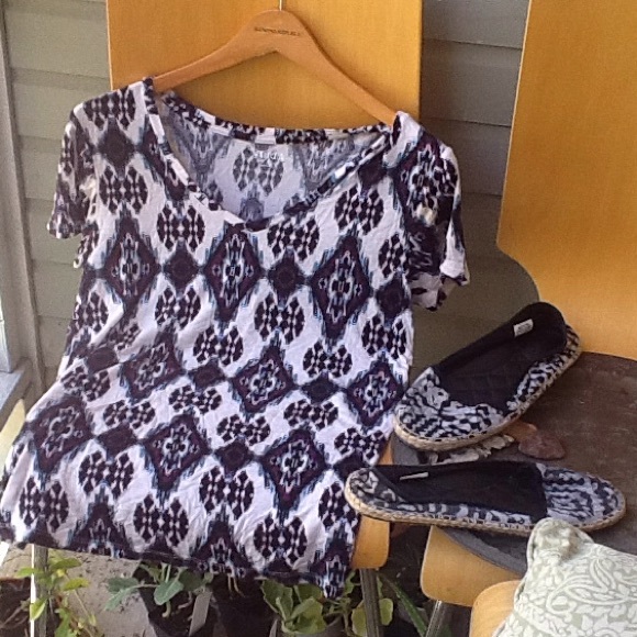 New Reef summer batik espadrilles flats with support - Picture 3 of 6